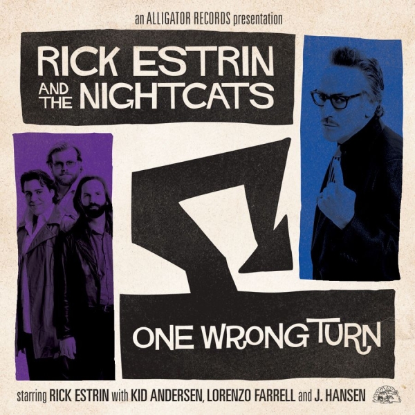 Estrin Rick & The Nightcats - One Wrong Turn in the group CD / Jazz/Blues at Bengans Skivbutik AB (516105)