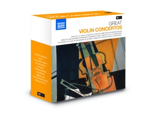 Various Composers - Great Violin Concertos in the group Externt_Lager /  at Bengans Skivbutik AB (516546)