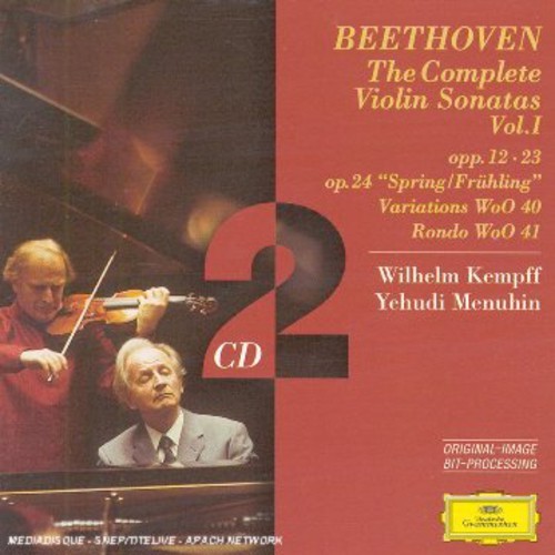 Beethoven - Violinsonater Vol 1 in the group CD / Klassiskt at Bengans Skivbutik AB (517680)