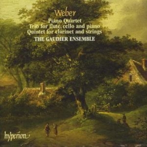 Weber - Piano Quartet, Trio For Flute, in the group Externt_Lager /  at Bengans Skivbutik AB (517702)