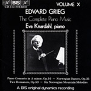 Grieg Edvard - Complete Piano Music Vol 10 in the group Externt_Lager /  at Bengans Skivbutik AB (518254)