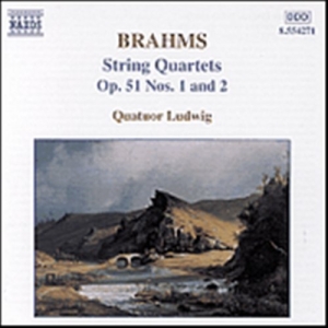 Brahms Johannes - String Quartets in the group Externt_Lager /  at Bengans Skivbutik AB (518283)