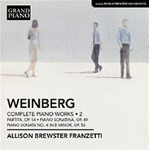Weinberg - Piano Works Vol 2 in the group Externt_Lager /  at Bengans Skivbutik AB (518674)