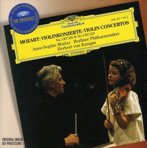 Mozart - Violinkonsert 3 & 5 in the group CD / Bestsellers at Bengans Skivbutik AB (518908)