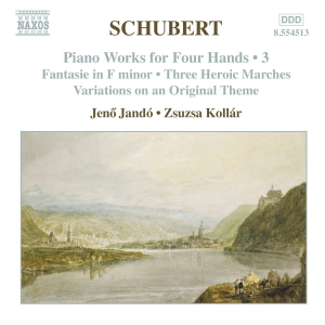 Schubert Franz - Piano Works For 4 Hands in the group Externt_Lager /  at Bengans Skivbutik AB (519503)