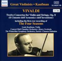 Vivaldi Antonio - Concertos Op 8 Incl Four S in the group Externt_Lager /  at Bengans Skivbutik AB (520232)