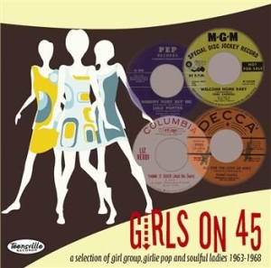 Blandade Artister - Girls On 45 (26 Girl Groups, Girlie in the group CD / Pop at Bengans Skivbutik AB (521042)