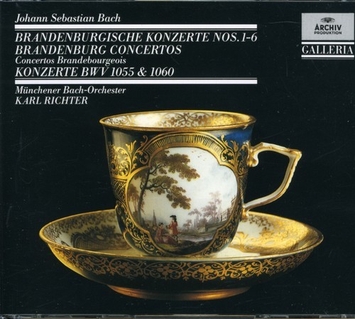 Bach - Brandenburgkonsert 1-6 in the group CD / Klassiskt at Bengans Skivbutik AB (521149)