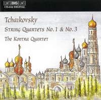 Tchaikovsky Pyotr - String Quartet 1 & 3 in the group Externt_Lager /  at Bengans Skivbutik AB (522474)