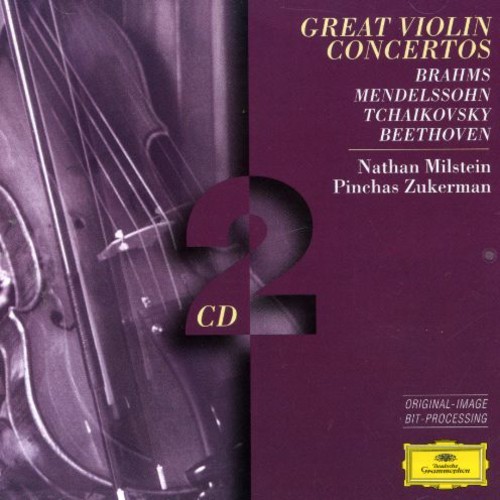Brahms/ Mendelssohn/ Tjajk/ Beethoven - Berömda Violinkonserter in the group CD / Klassiskt at Bengans Skivbutik AB (524465)