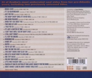 Franklin Aretha - Just A Matter Of Time: Classic Colu in the group CD / Pop-Rock,RnB-Soul at Bengans Skivbutik AB (525222)