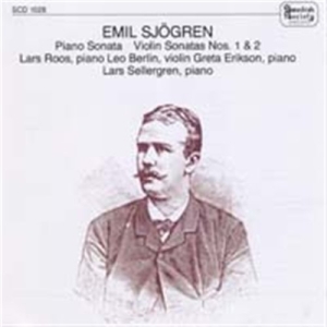 Sjögren Emil - Piano Sonata / Violin Sonatas in the group Externt_Lager /  at Bengans Skivbutik AB (525350)