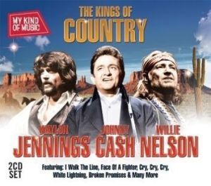 Waylon Jennings Johnny Cash & - My Kind Of Music: The Kings Of in the group CD / Pop-Rock at Bengans Skivbutik AB (527082)