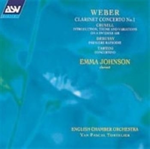 Weber - Clarinet Concerto in the group CD / Klassiskt at Bengans Skivbutik AB (528337)