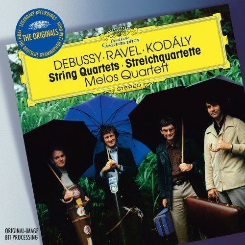 Debussy/ Ravel/ Kodaly - Stråkkvartetter in the group CD / Bestsellers at Bengans Skivbutik AB (533247)