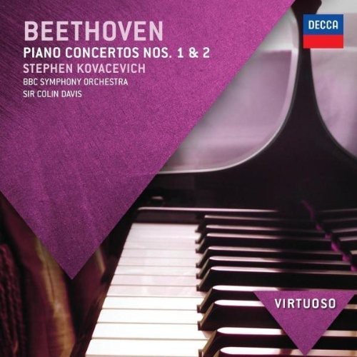 Beethoven - Pianokonsert 1 & 2 in the group CD / Klassiskt at Bengans Skivbutik AB (533471)