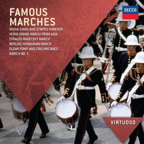 Blandade Artister - Berömda Marscher in the group CD / Klassiskt at Bengans Skivbutik AB (533475)