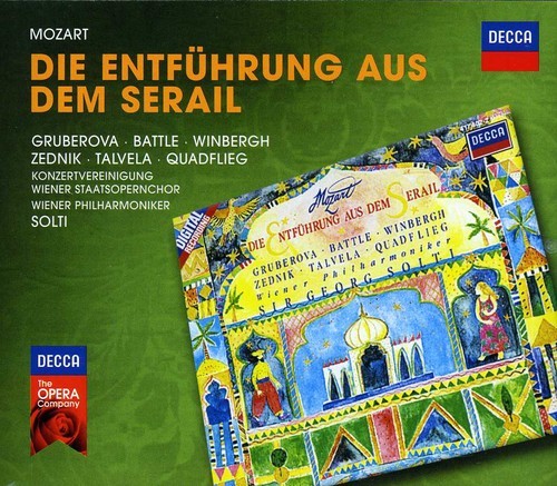 Mozart - Enleveringen Ur Seraljen in the group CD / Klassiskt at Bengans Skivbutik AB (533505)