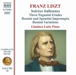 Liszt - Soirees Italiennes in the group Externt_Lager /  at Bengans Skivbutik AB (536001)