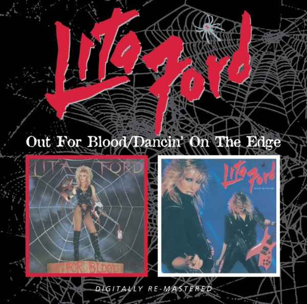 Ford Lita - Out For Blood/Dancin' On The Edge in the group CD / Bestsellers at Bengans Skivbutik AB (536919)