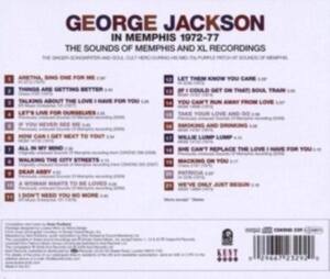 Jackson George - In Memphis 1972-77 in the group CD / Pop-Rock,RnB-Soul at Bengans Skivbutik AB (539188)