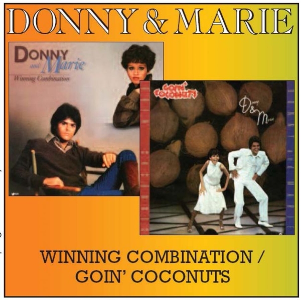 Donny And Marie - Winning Combination/Goin' Coconuts in the group CD / Pop at Bengans Skivbutik AB (539221)