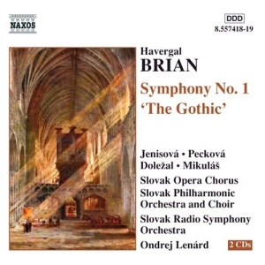 Brian Havergal - Symphony No 1 The Gothic in the group Externt_Lager /  at Bengans Skivbutik AB (539633)