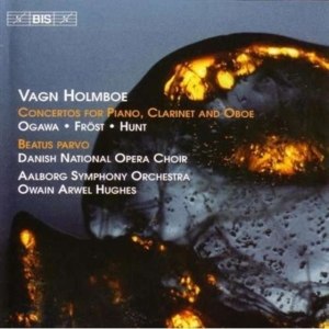 Holmboe Vagn - Concertos Piano Clarinet & Obo in the group Externt_Lager /  at Bengans Skivbutik AB (539639)