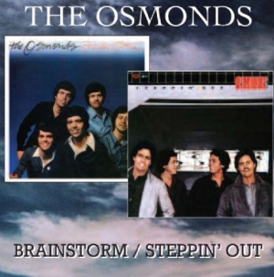 Osmonds - Brainstorm/Steppin' Out in the group CD / Pop at Bengans Skivbutik AB (539782)
