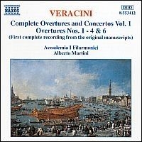 Veracini Francesco Maria - Complete Overtures & Concertos in the group CD / Klassiskt at Bengans Skivbutik AB (541275)