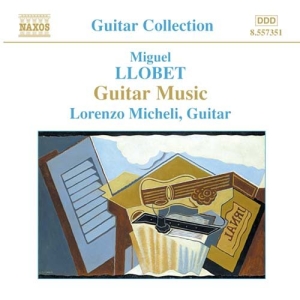 Llobet Miguel - Guitar Music in the group Externt_Lager /  at Bengans Skivbutik AB (541332)