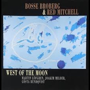 Bosse Broberg & Mitchell Red - West Of The Moon in the group CD / Jazz,Svensk Musik at Bengans Skivbutik AB (541996)