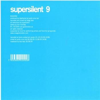 Supersilent - Supersilent 9 in the group CD / Bestsellers at Bengans Skivbutik AB (542705)