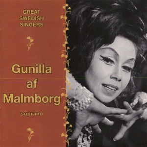 Malmborg Af Gunilla - Great Swedish Singers in the group Externt_Lager /  at Bengans Skivbutik AB (543089)