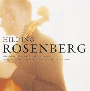 Rosenberg Hilding - Stråkkvartett Nr 4 & 7 in the group Externt_Lager /  at Bengans Skivbutik AB (544859)