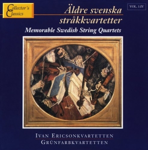 Grünfarbkvartetten Ivan Ericson Kva - Äldre Svenska Stråkkvartetter Vol 4 in the group Externt_Lager /  at Bengans Skivbutik AB (544956)