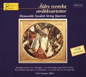 Blandade Artister - Äldre Svenska Stråkkvartetter Box in the group CD / Klassiskt at Bengans Skivbutik AB (544963)