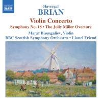 Brian Havergal - Violin Concerto, Symphony 18 in the group Externt_Lager /  at Bengans Skivbutik AB (545460)