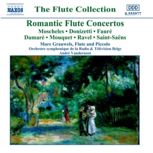 Various - Romantic Flute Concertos in the group Externt_Lager /  at Bengans Skivbutik AB (546166)