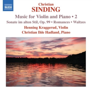Sinding - Music For Violin And Piano  Vol 2 in the group Externt_Lager /  at Bengans Skivbutik AB (549584)
