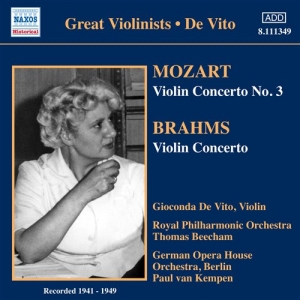 Brahms / Mozart - Violin Concertos in the group CD / Klassiskt at Bengans Skivbutik AB (549588)