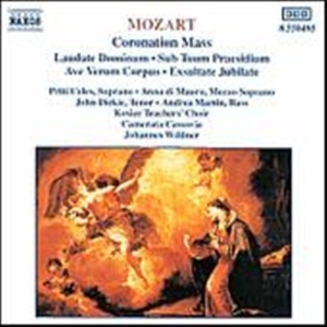 Mozart W A - Coronation Mass in the group Externt_Lager /  at Bengans Skivbutik AB (550047)