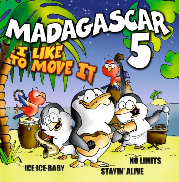 Madagascar 5 - I Like To Move It - Hit Album in the group CD / Bestsellers at Bengans Skivbutik AB (550156)
