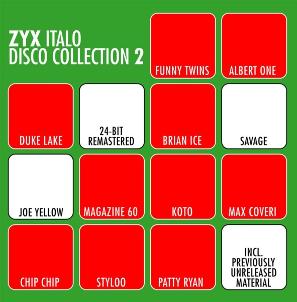 Various Artists - Zyx Italo Disco Collection 2 in the group CD / Bestsellers at Bengans Skivbutik AB (550255)