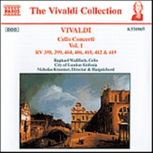 Vivaldi Antonio - Cello Concertos Vol 1 in the group CD / Klassiskt at Bengans Skivbutik AB (5503224)