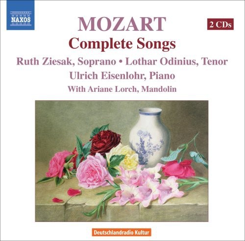 Mozart - Complete Lieder in the group CD / Klassiskt at Bengans Skivbutik AB (5503252)