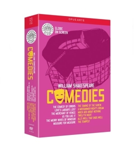 Shakespeare William - Shakespeare: Comedies (12 Dvd) in the group OTHER / Music-DVD & Bluray at Bengans Skivbutik AB (5503331)