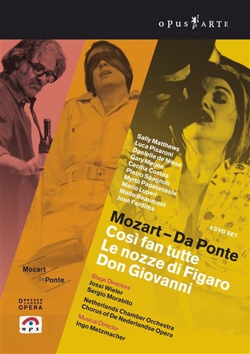 Mozart - Da Ponte Box Set in the group OTHER / Music-DVD & Bluray at Bengans Skivbutik AB (5503337)