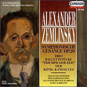 Zemlinsky Alexander Von - Symphonische Gesänge, Op. 20 in the group CD at Bengans Skivbutik AB (5503536)