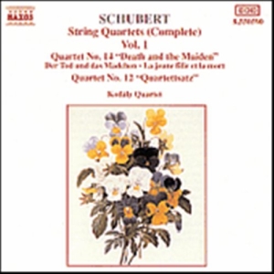 Schubert Franz - String Quartets Vol 1 in the group CD / Klassiskt at Bengans Skivbutik AB (5503760)
